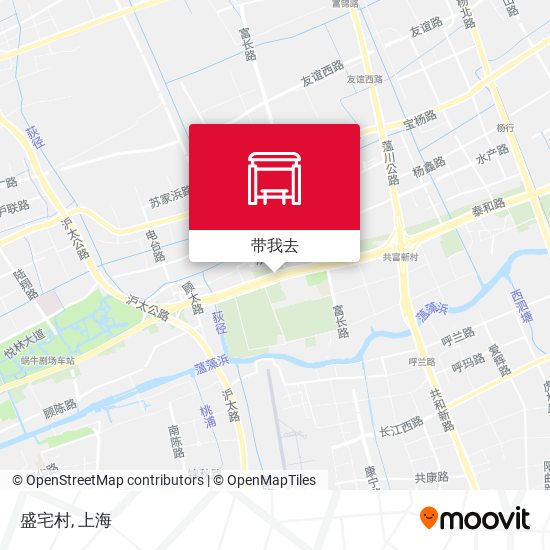 盛宅村地图