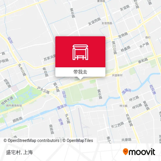 盛宅村地图