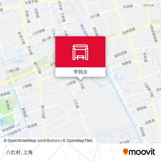 八灶村地图