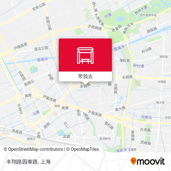 丰翔路园泰路地图