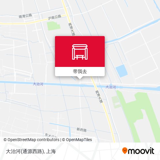 大治河(通源西路)地图