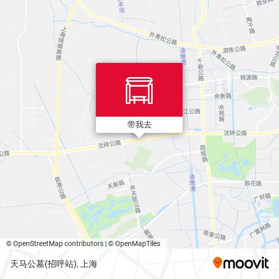 天马公墓(招呼站)地图