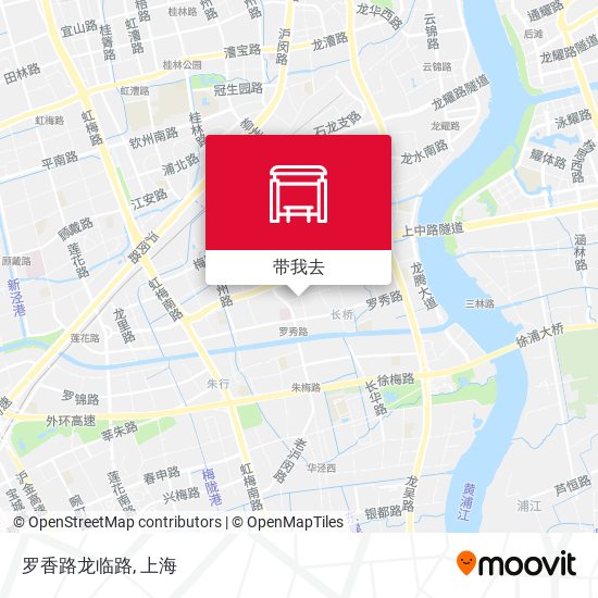 罗香路龙临路地图