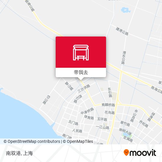 南双港地图