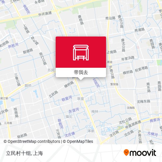 立民村十组地图
