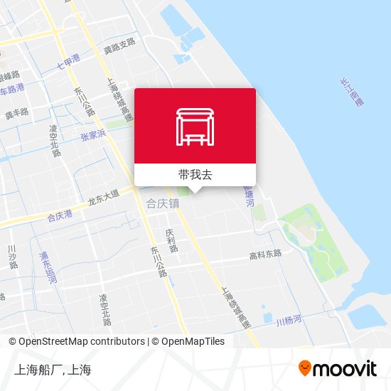 上海船厂地图