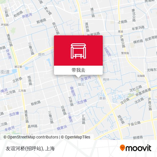 友谊河桥(招呼站)地图