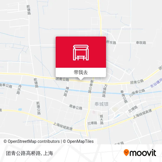 团青公路高桥路地图
