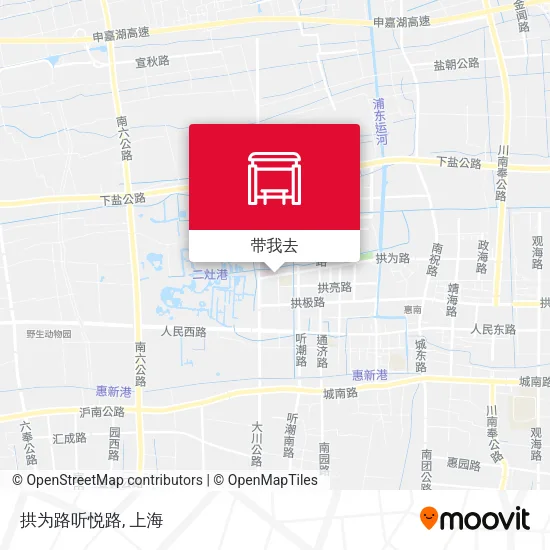 拱为路听悦路地图