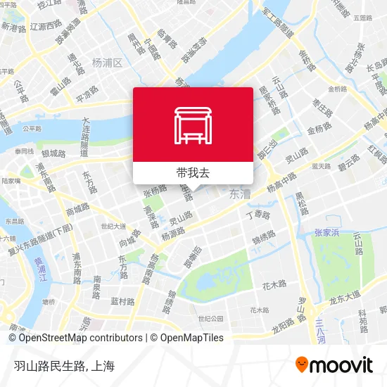 羽山路民生路地图