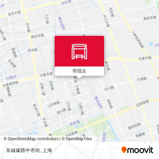 东城壕路中市街地图