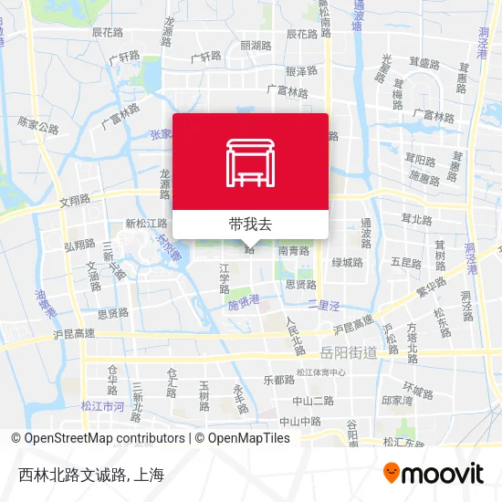 西林北路文诚路地图