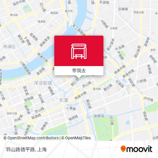 羽山路德平路地图