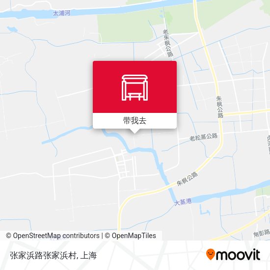 张家浜路张家浜村地图