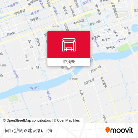 闵行(沪闵路建设路)地图