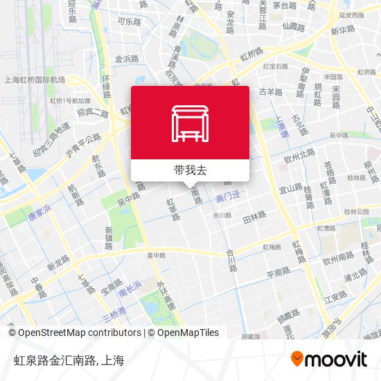 虹泉路金汇南路地图