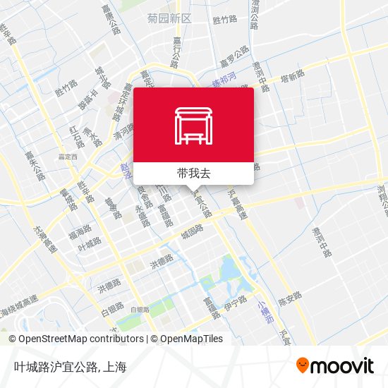 叶城路沪宜公路地图