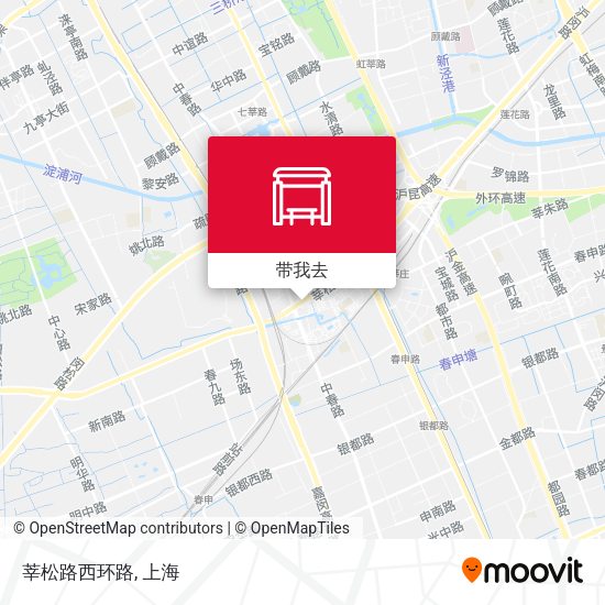 莘松路西环路地图