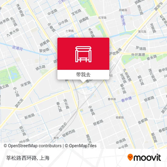 莘松路西环路地图
