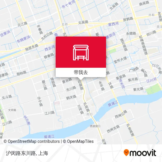 沪闵路东川路地图