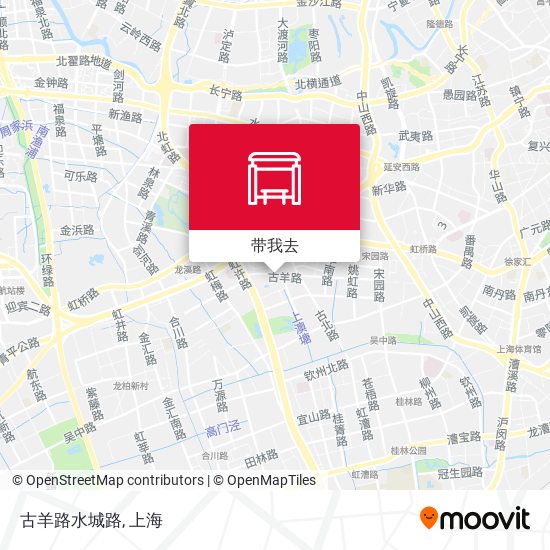 古羊路水城路地图
