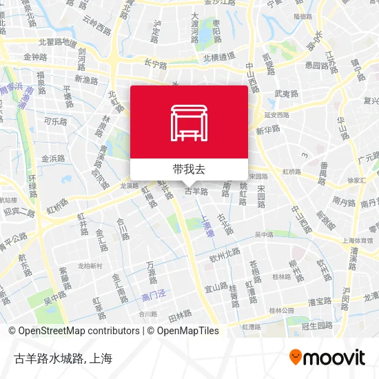 古羊路水城路地图