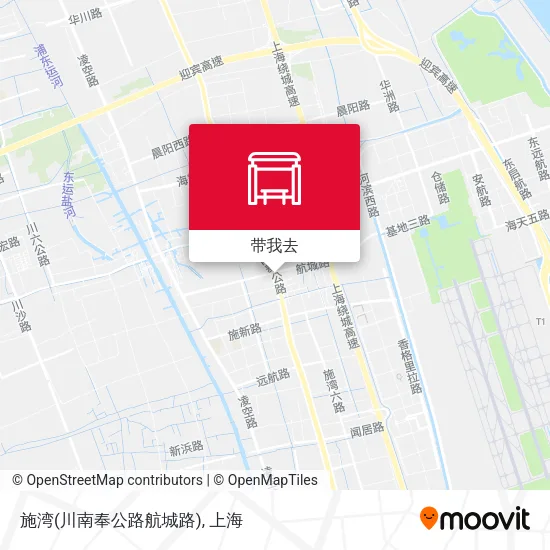 施湾(川南奉公路航城路)地图