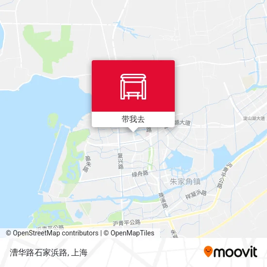 漕华路石家浜路地图