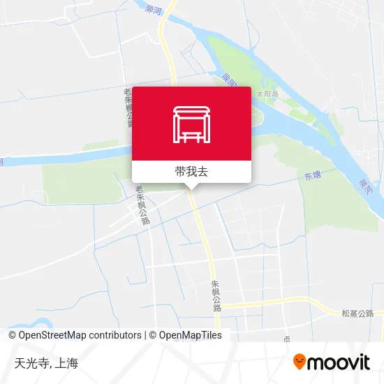 天光寺地图