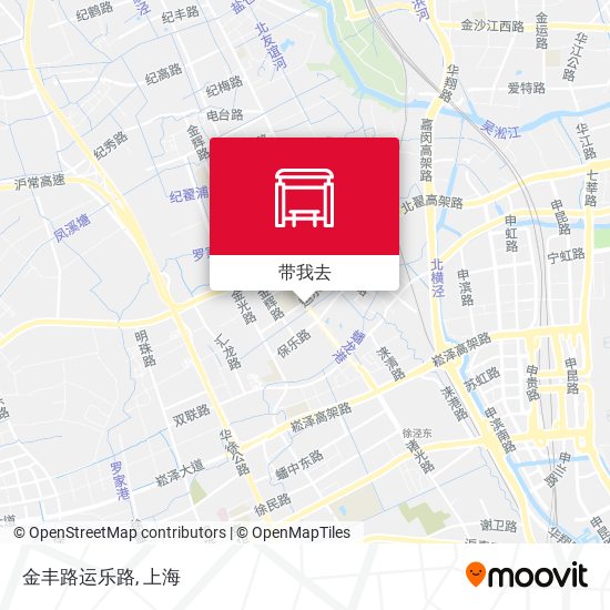 金丰路运乐路地图