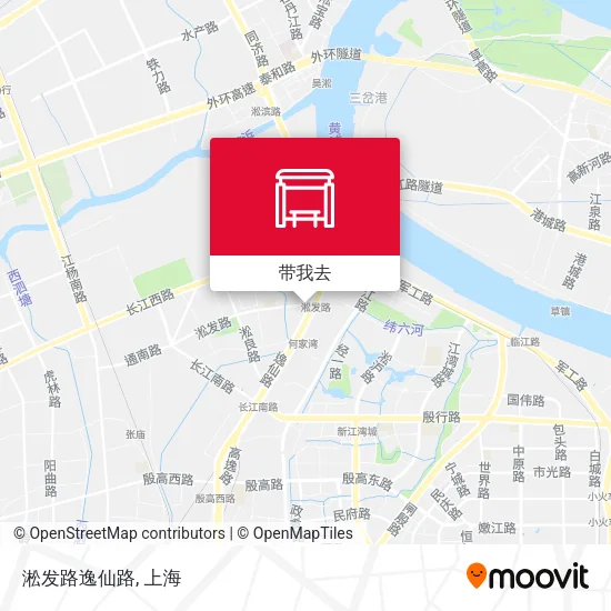 淞发路逸仙路地图