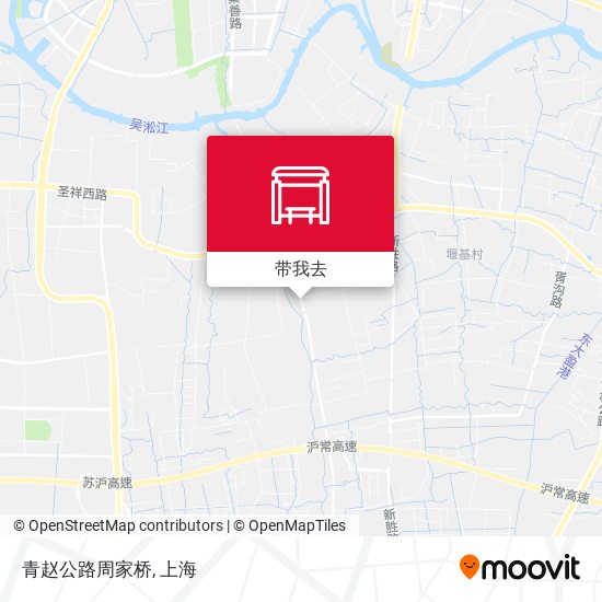 青赵公路周家桥地图