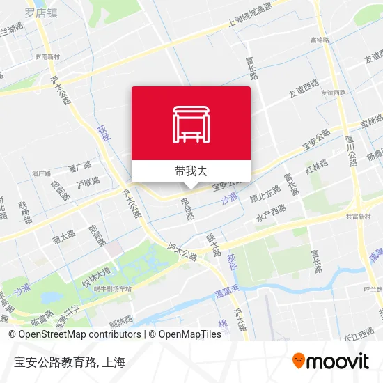 宝安公路教育路地图