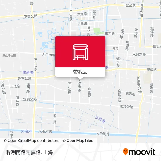 听潮南路迎熏路地图
