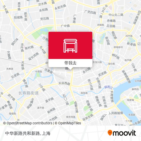 中华新路共和新路地图