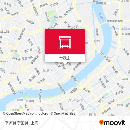 平凉路宁国路地图