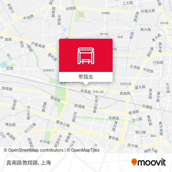 真南路敦煌路地图