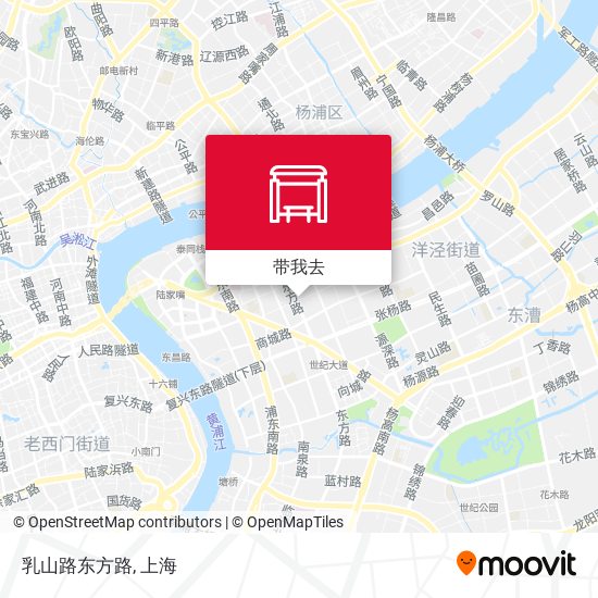 乳山路东方路地图