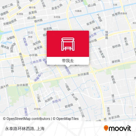 永泰路环林西路地图