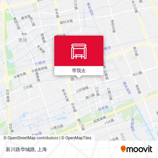 新川路华城路地图