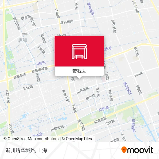 新川路华城路地图