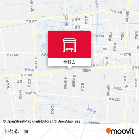 旧盐港地图
