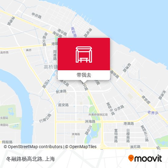 冬融路杨高北路地图