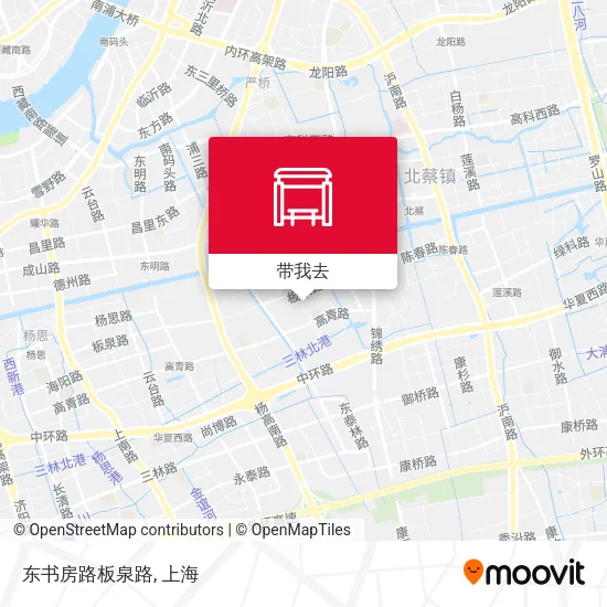 东书房路板泉路地图
