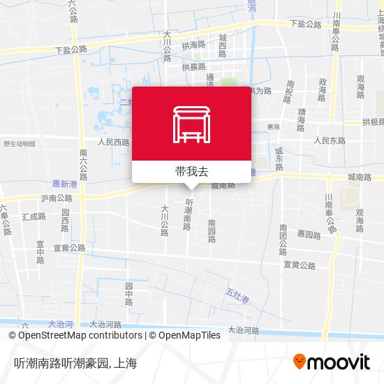 听潮南路听潮豪园地图