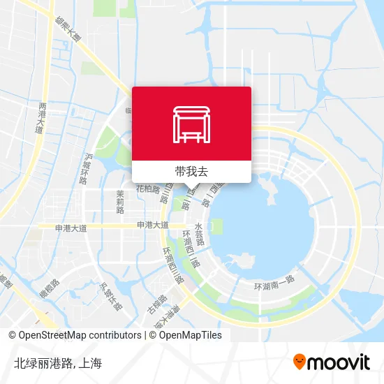 北绿丽港路地图