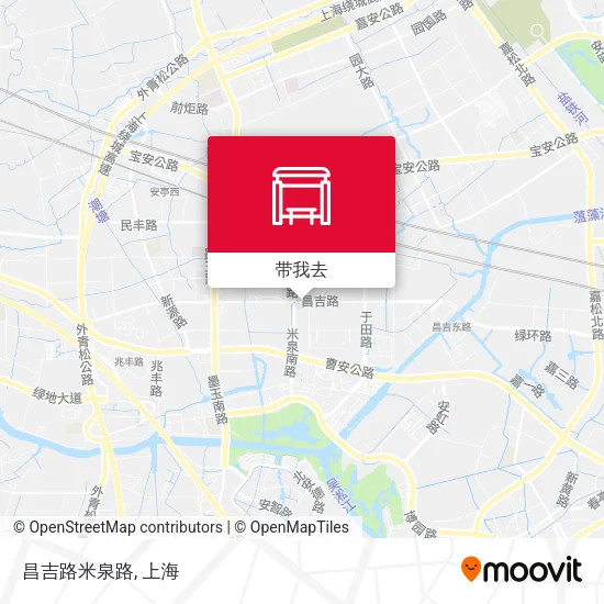 昌吉路米泉路地图