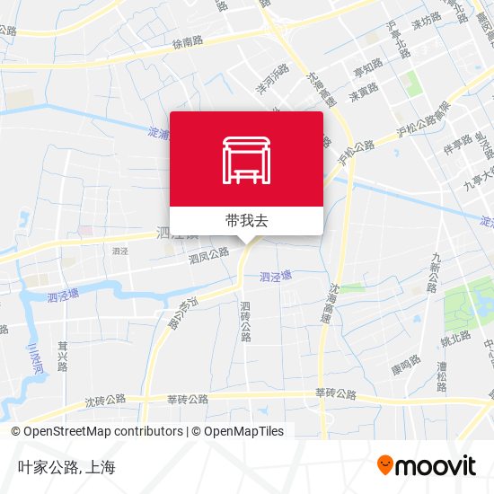叶家公路地图
