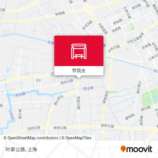 叶家公路地图