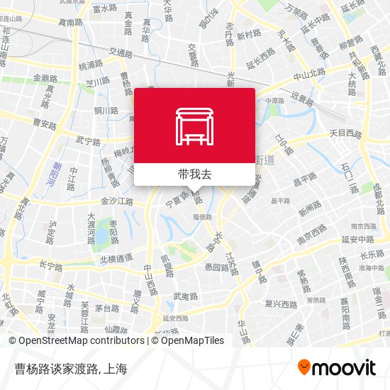 曹杨路谈家渡路地图